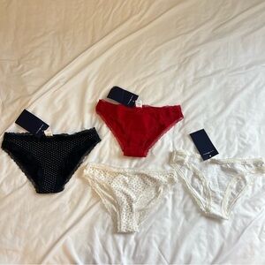 4 brandy melville panties/underwear